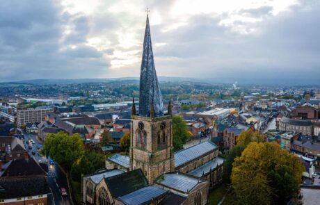 Church of St Mary and All Saints in Chesterfield